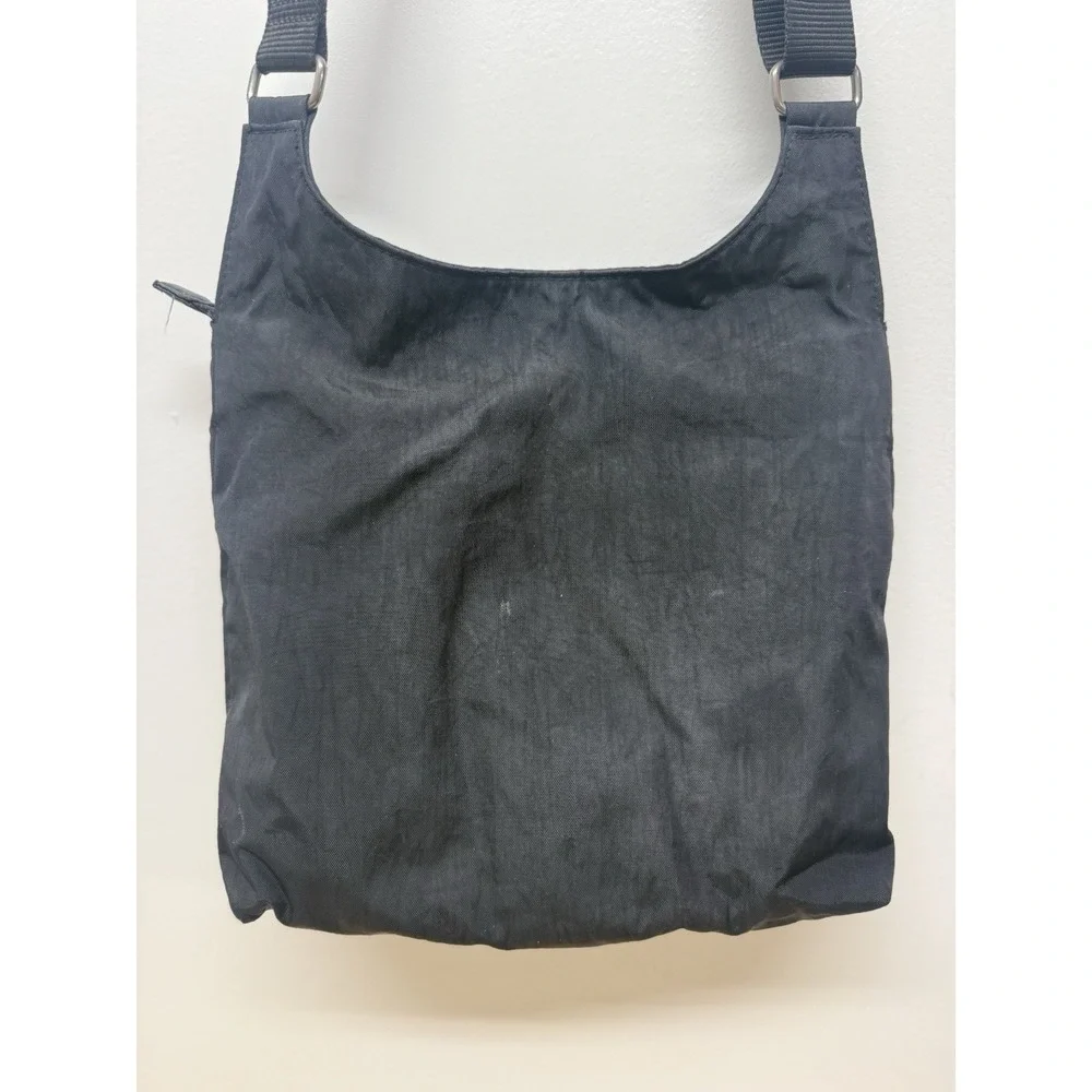 Baggallini‎ Black Leopard Print Crossbody Shoulder Bag Organizer #29